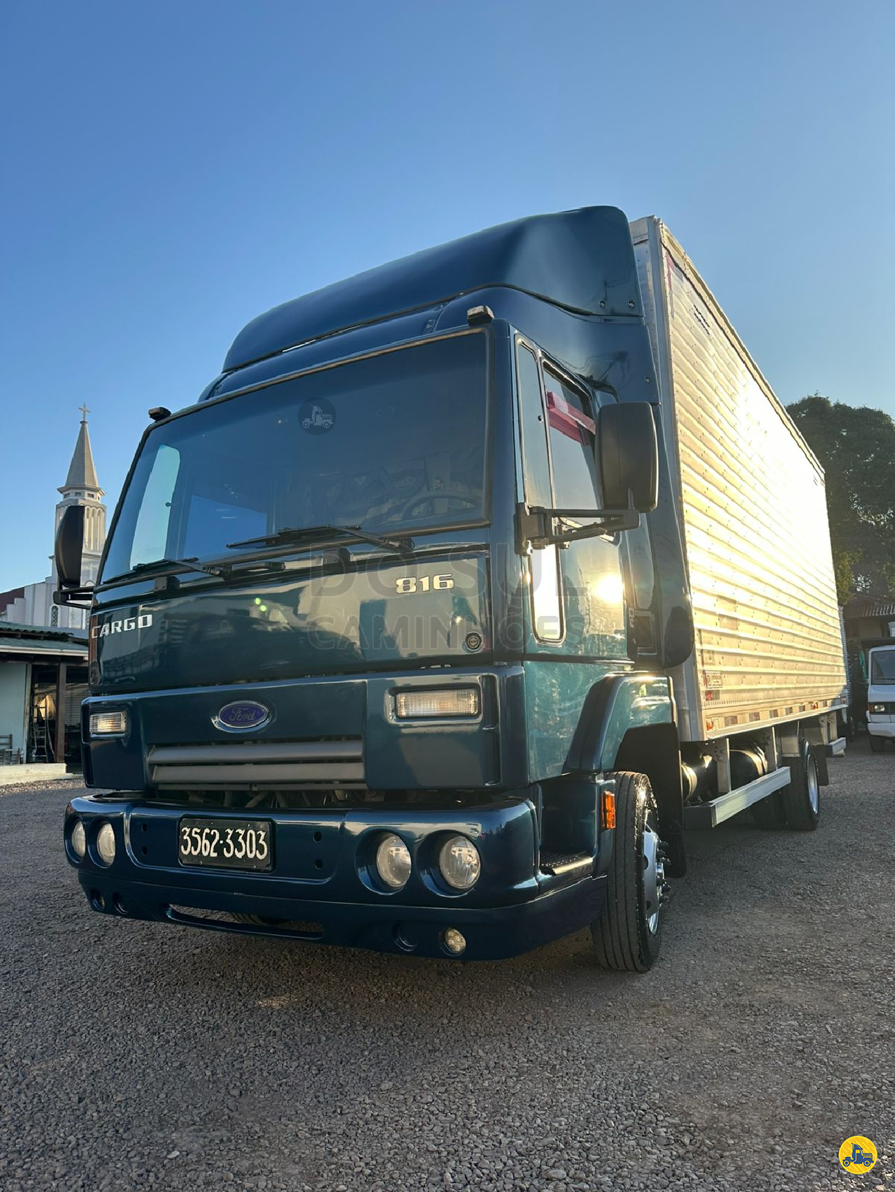 CAMINHAO FORD CARGO 816 Baú Furgão 3/4 4x2 Do Sul Caminhões PORTAO RIO GRANDE DO SUL RS